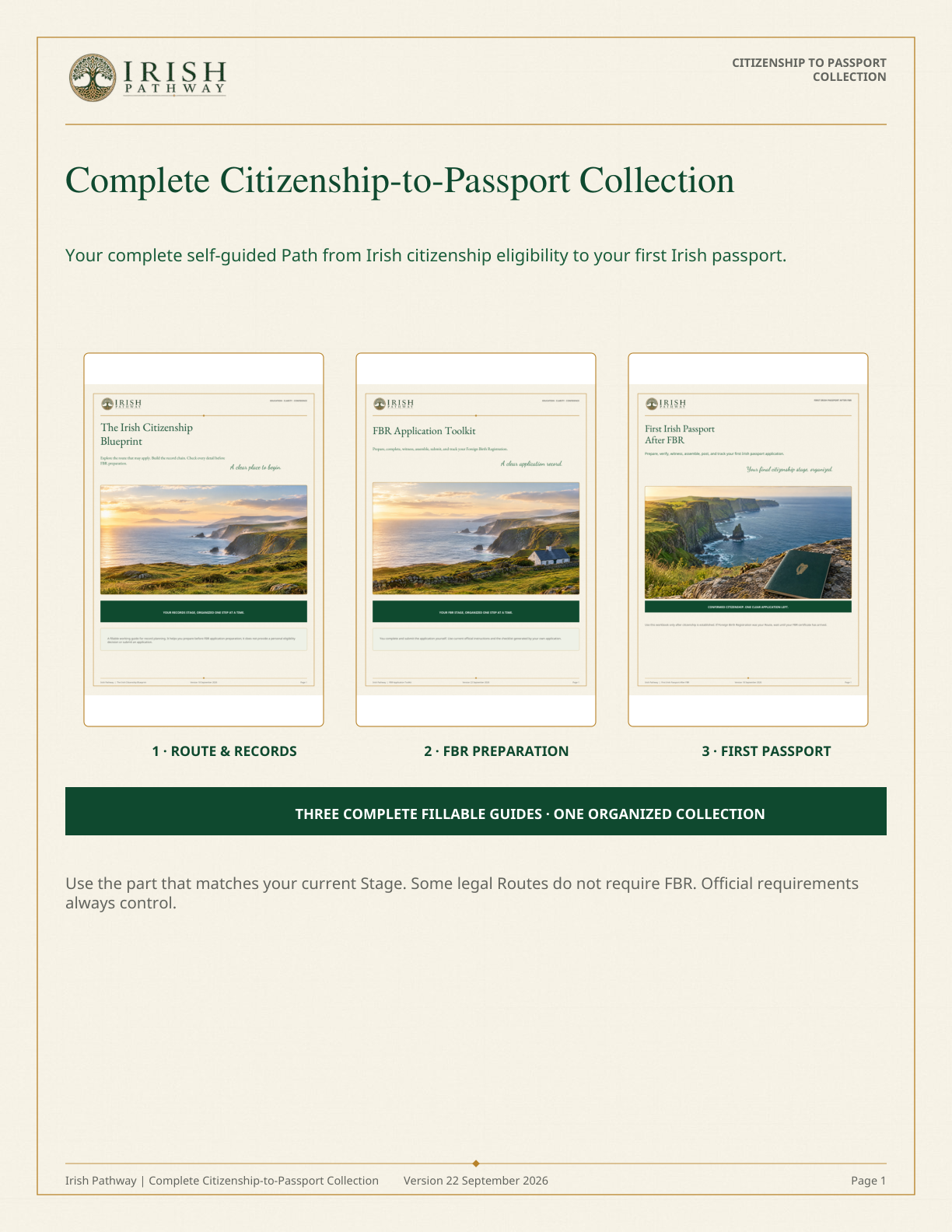 Complete Citizenship-to-Passport Collection cover